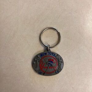 Vintage MLB New York Yankees Baseball Key Chain